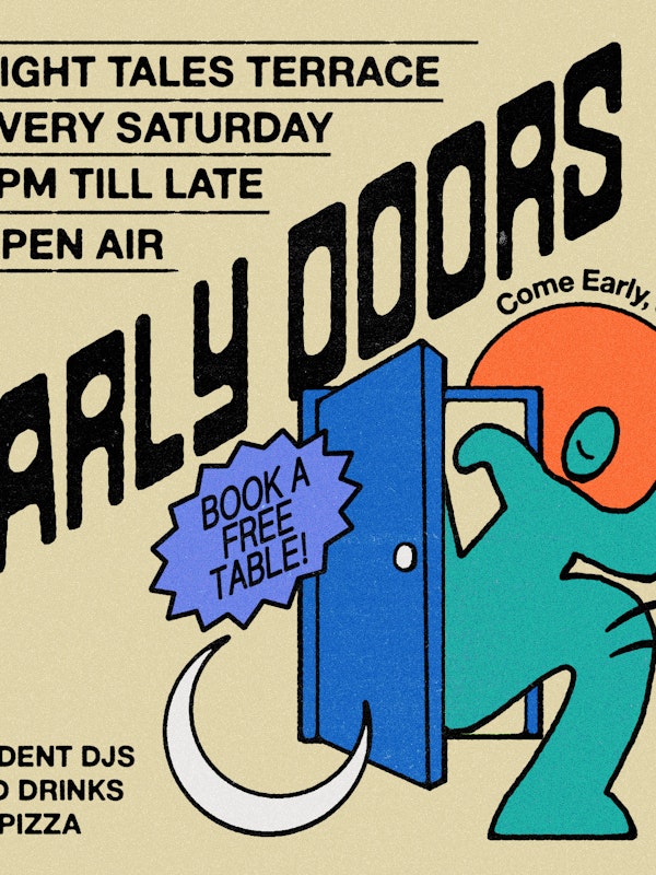 Early Doors: Free All Day Terrace