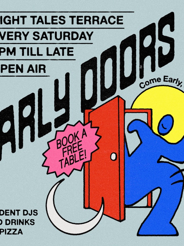 Early Doors: Free All Day Terrace