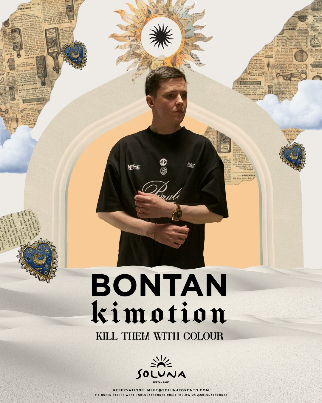 Bontan and Kimotions flyer