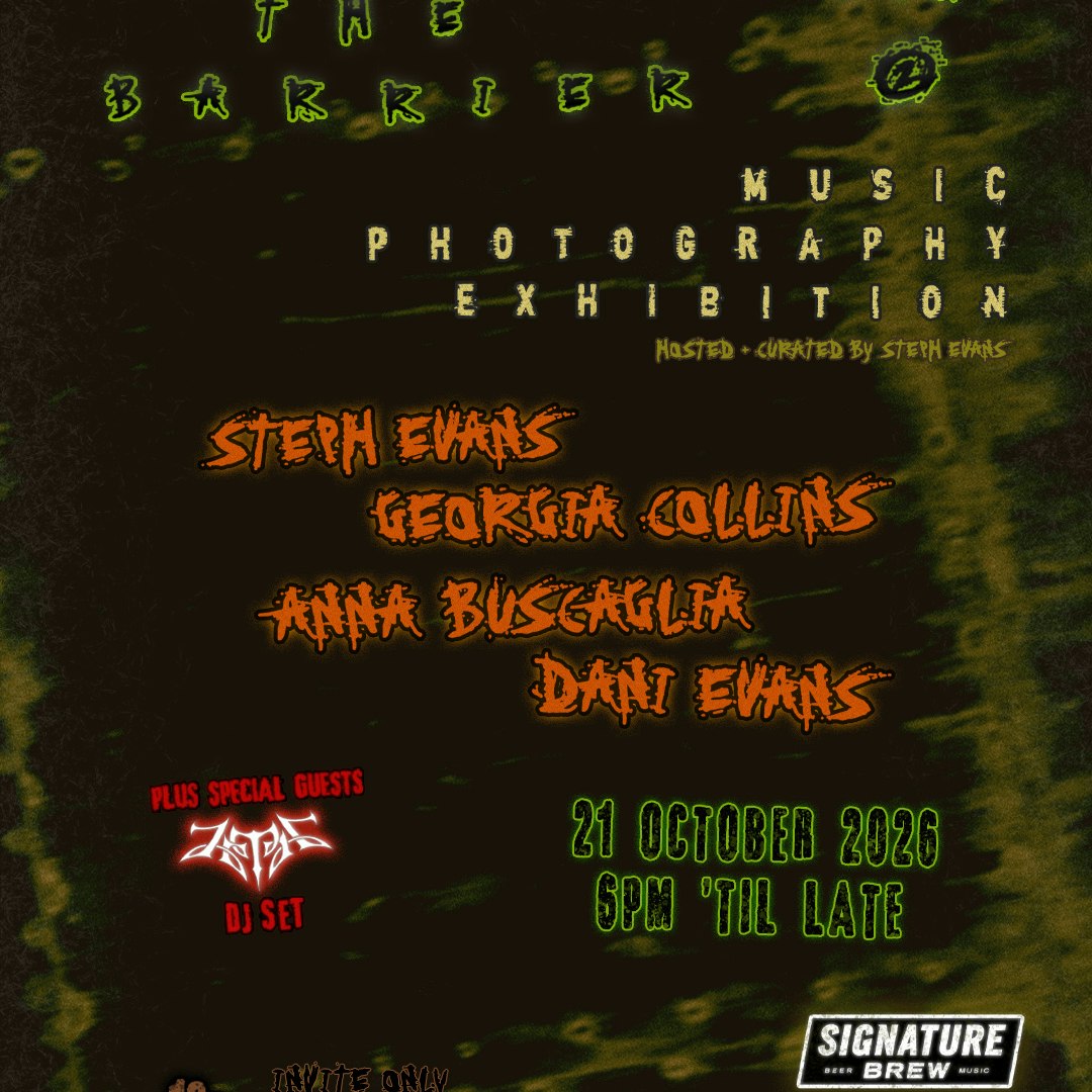 Beyond The Barrier - Music Photography Exhibition | London