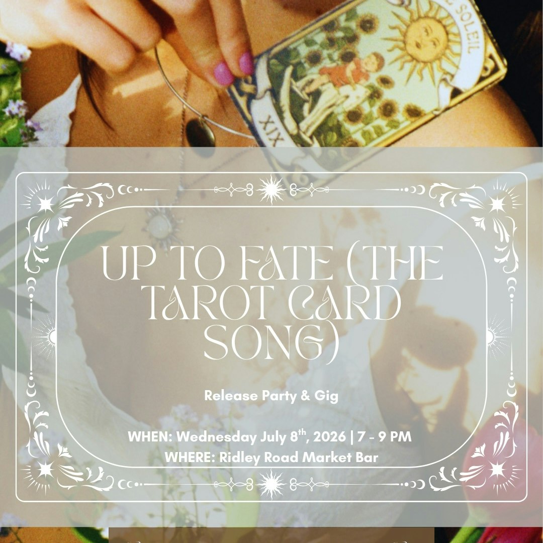 Up to Fate (The Tarot Card Song), Sydney Stevenson’s Release Party