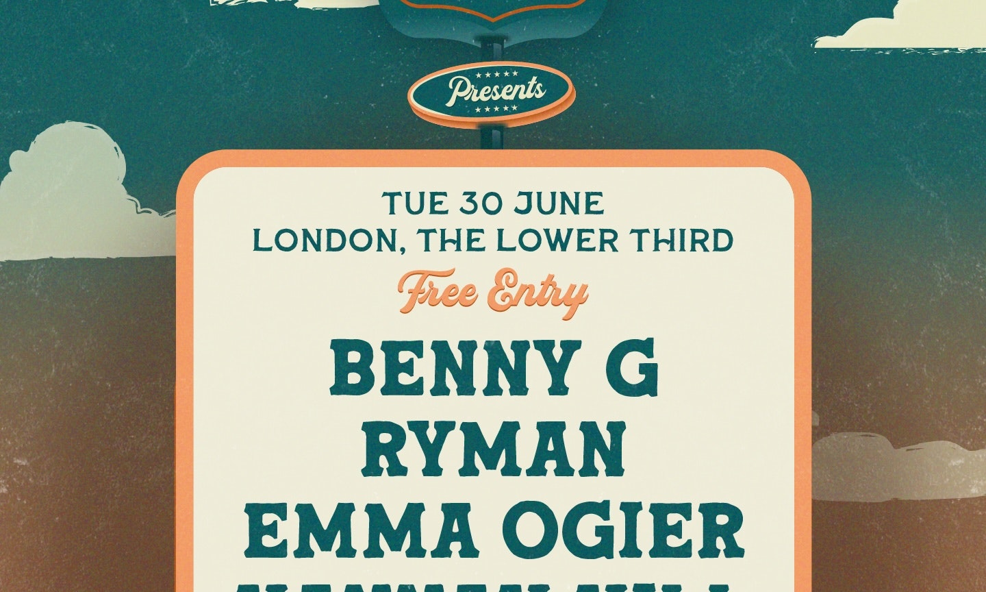 State Fayre Presents | Benny G, RYMAN, Emma Ogier and Hannah Hill