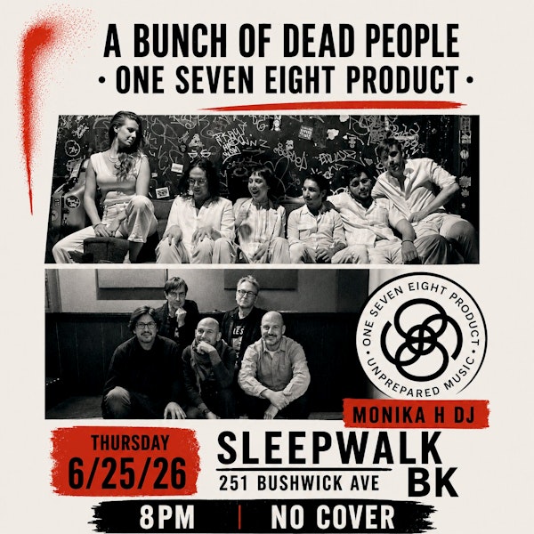 A Bunch of Dead People, One Seven Eight Product