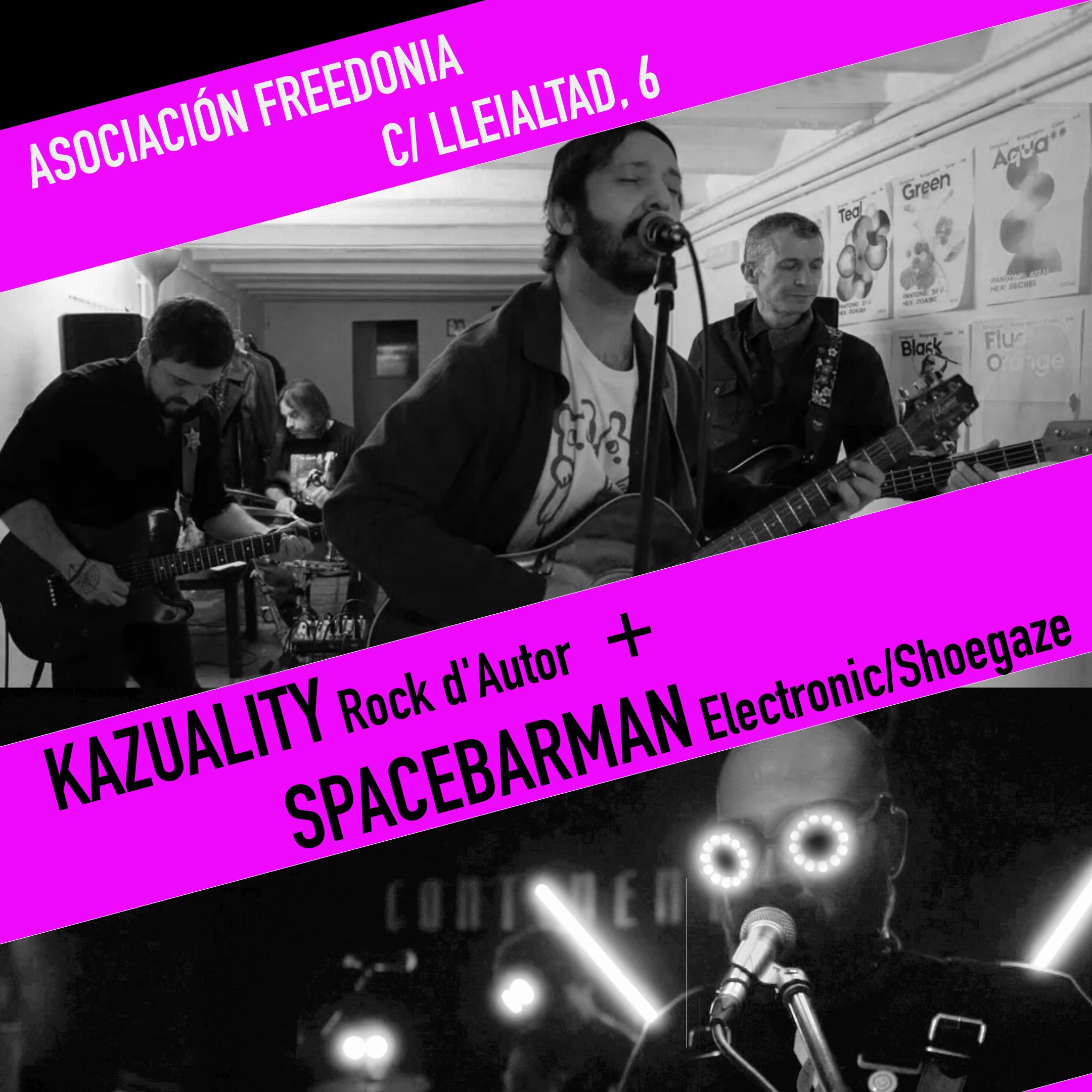 Spacebarman + Kazuality