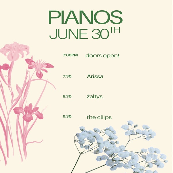 A-Sides Presents: The Cliips / žaltys / Arissa