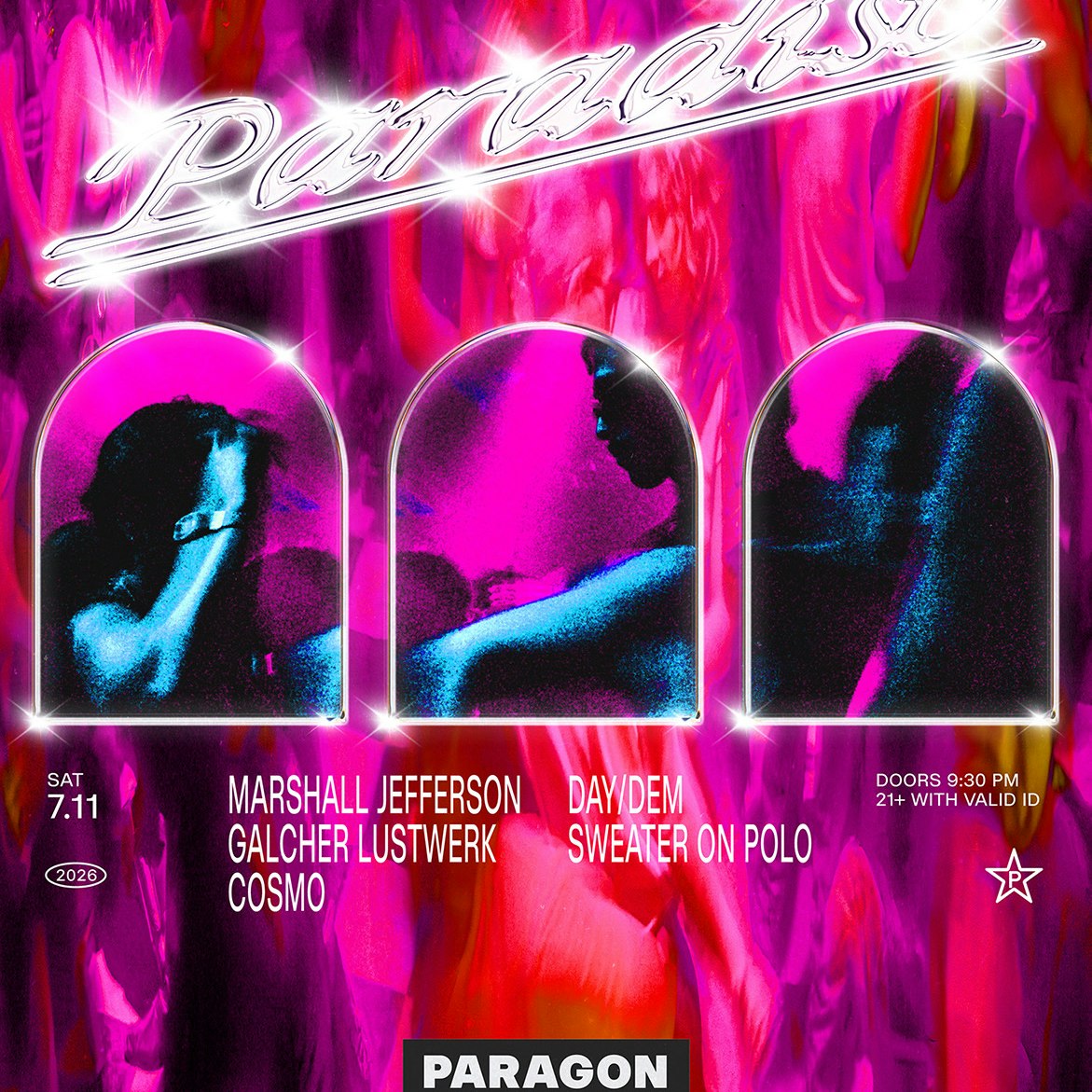 Paradiso: Marshall Jefferson, Galcher Lustwerk +