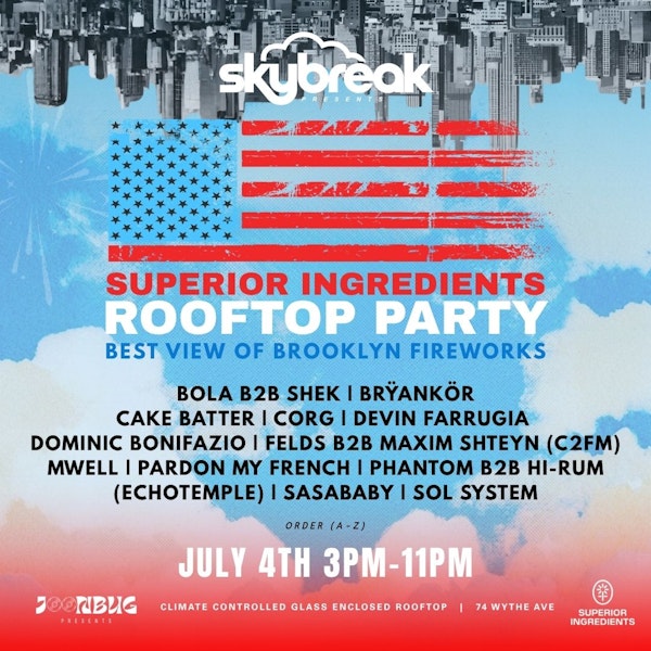 Fireworks & Frequencies: July 4th at Superior Ingredients