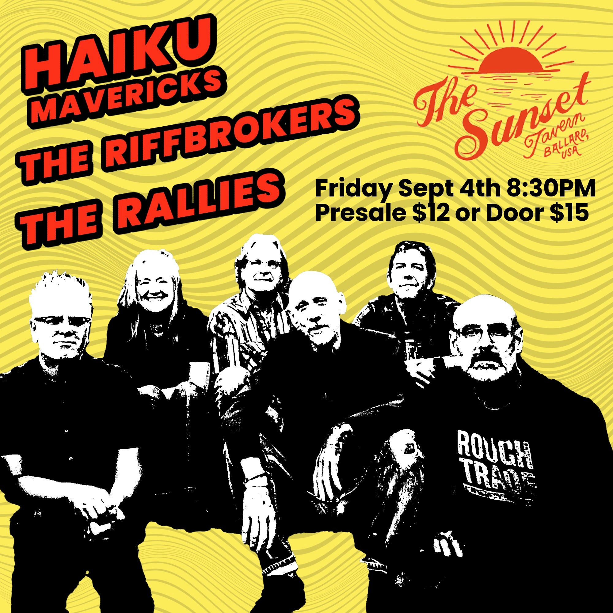 jujumama☆WTW カウンター机 MAVERICKS マーベリック Haiku Mavericks, The Riffbrokers, The Rallies Tickets | $15.97 | 4