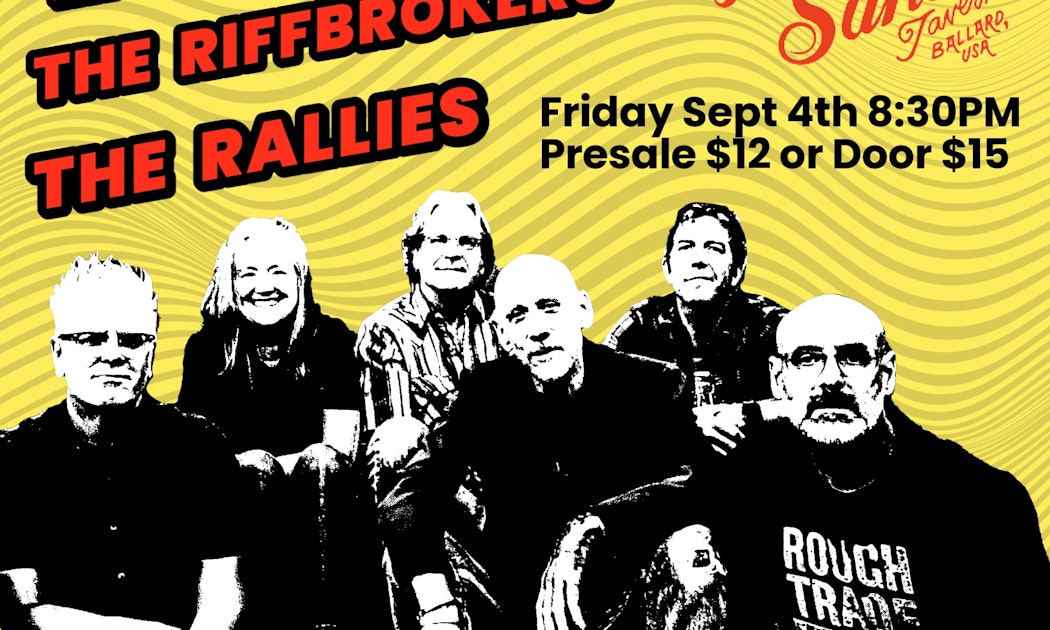 Haiku Mavericks, The Riffbrokers, The Rallies Tickets | $15.97 | 4 Sept @ The Sunset Tavern, Seattle | DICE at The Sunset Tavern
