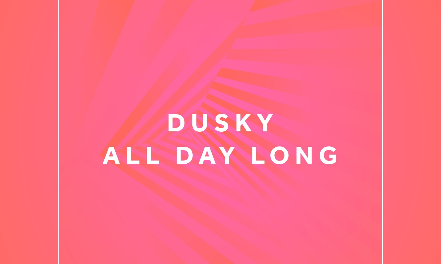 Dusky presents Take A Trip: Dusky (All Day Long)