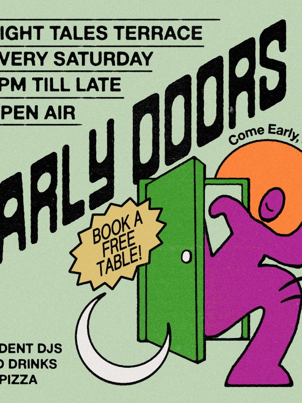 Early Doors: Free All Day Terrace