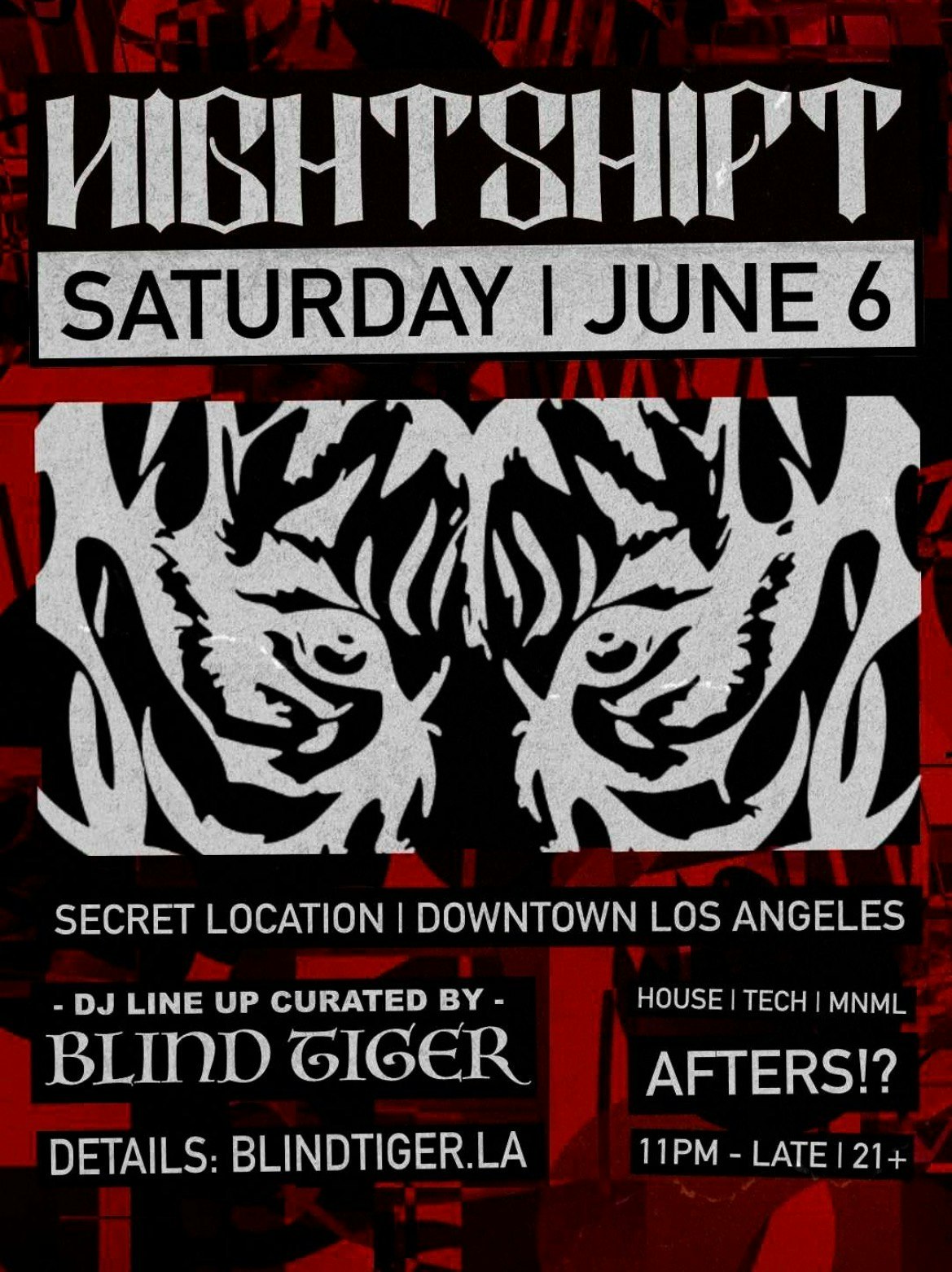 Nightshift Afterhours Tickets | From Free | 6 Jun @ The Lexington