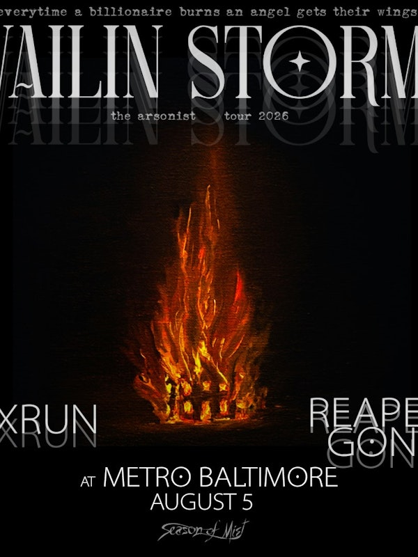 WAILIN' STORMS w/ Oxrun and Reaper's Gong