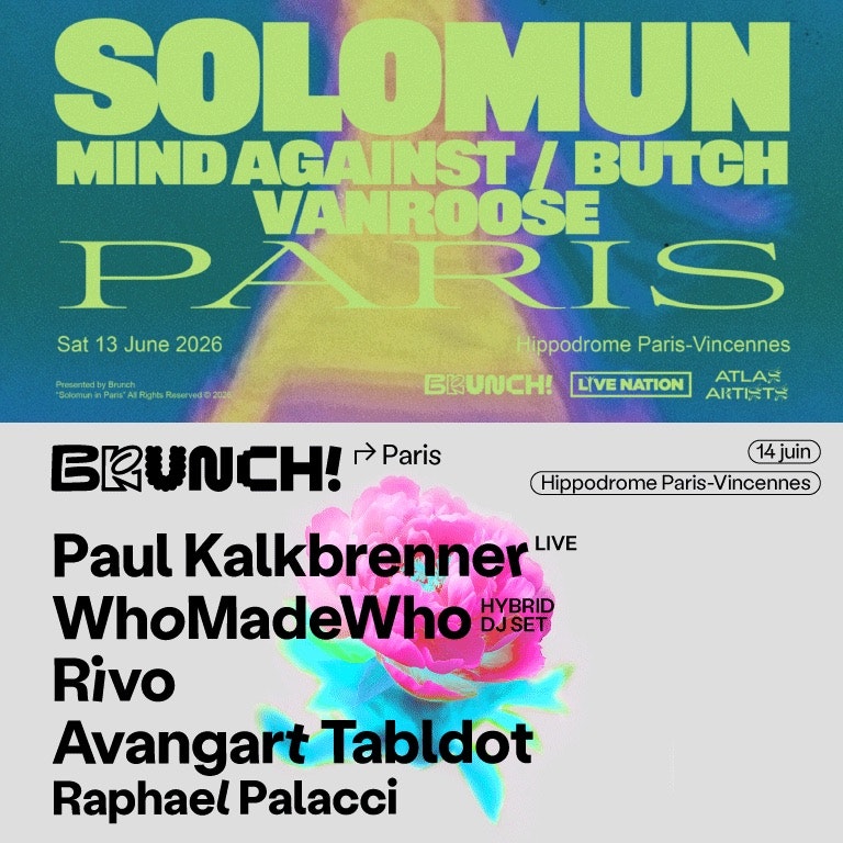 Brunch Electronik Paris 2026 | Pass 2 Jours | 13 & 14 JUIN