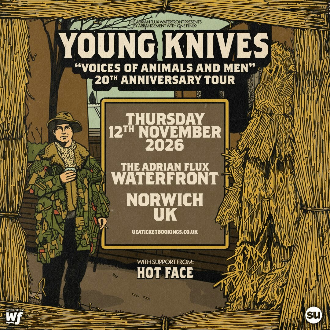 Young Knives at The Adrian Flux Waterfront, Norwich