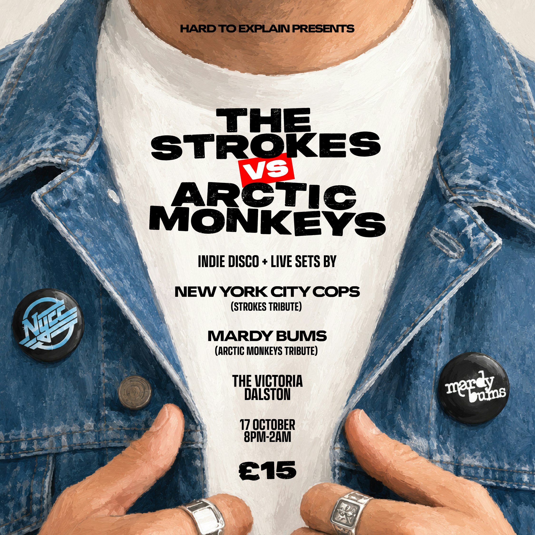Hard to Explain Presents: The Strokes vs Arctic Monkeys Tickets