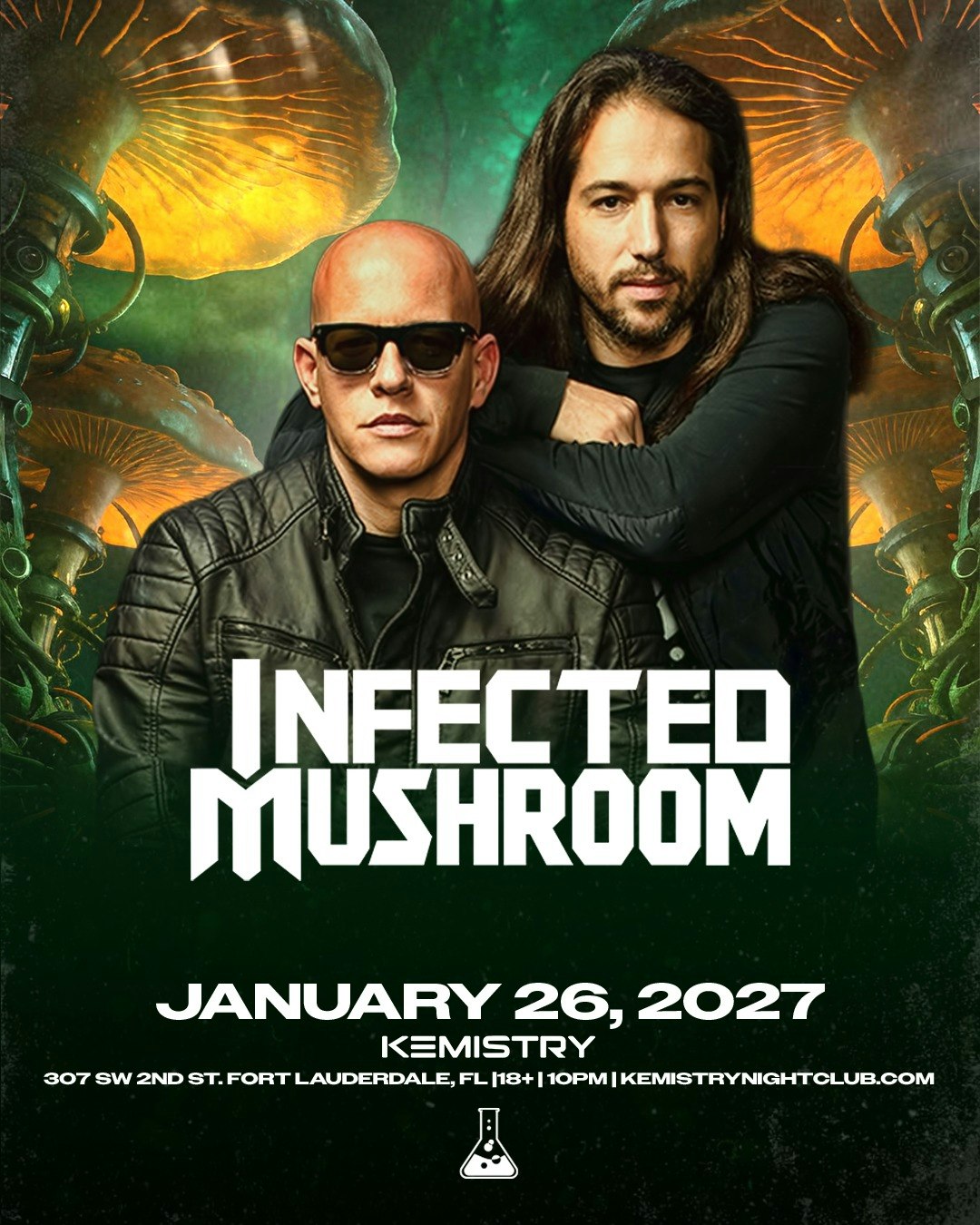 INFECTED MUSHROOM Tickets | From $26.45 | 16 Jan @ Kemistry, Fort