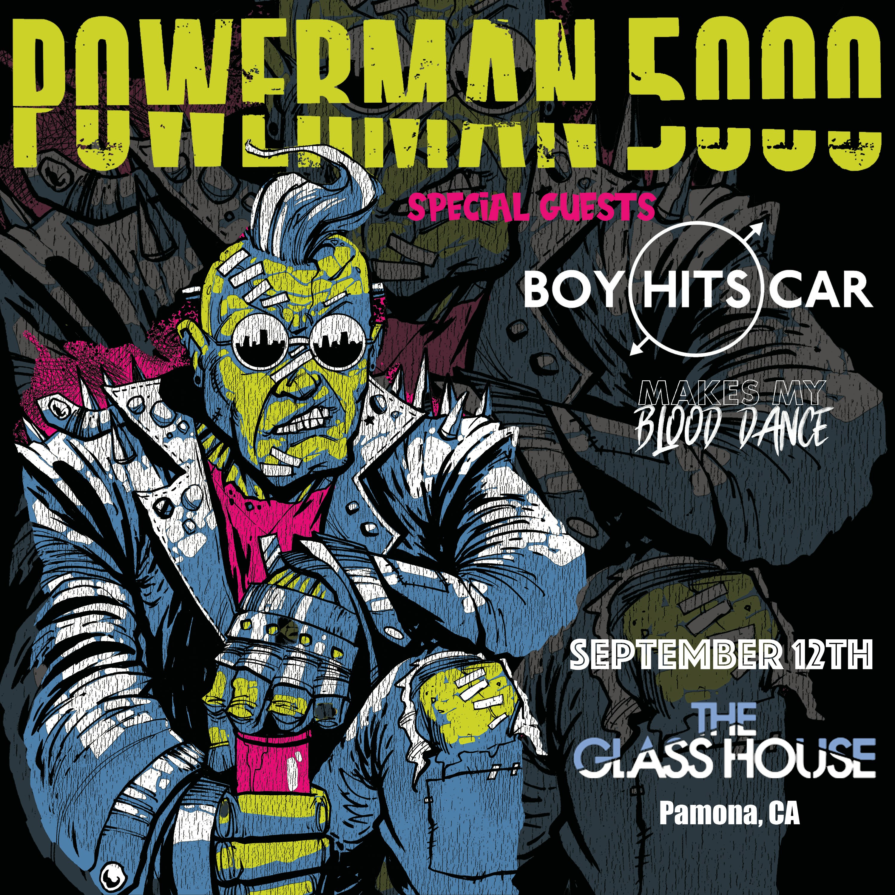 Powerman 5000 Tickets | $26.58 | 12 Sept @ The Glass House, Los