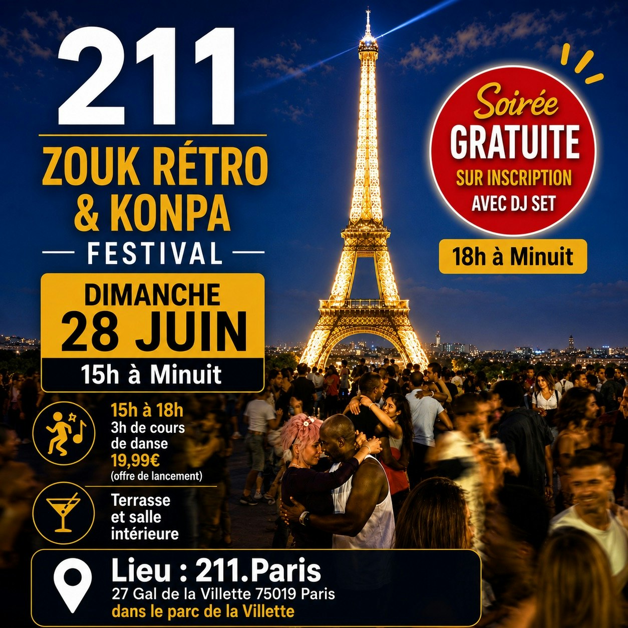 Zouk Rétro & Konpa Festival