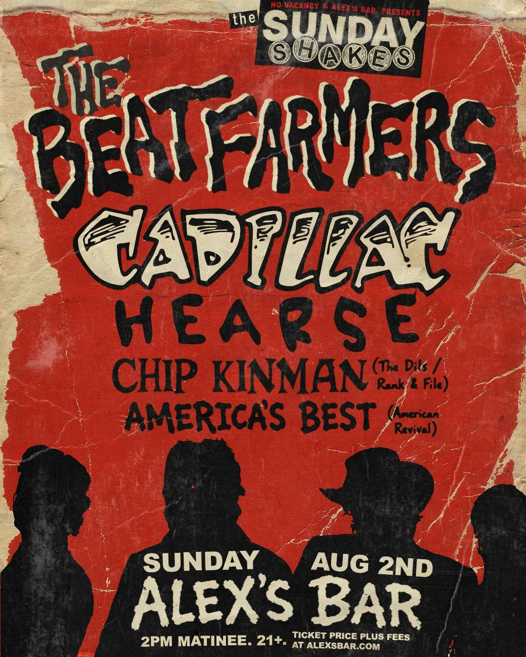 Sunday Shakes: The Beat Farmers + Cadillac Hearse + Chip Kinman (The ...