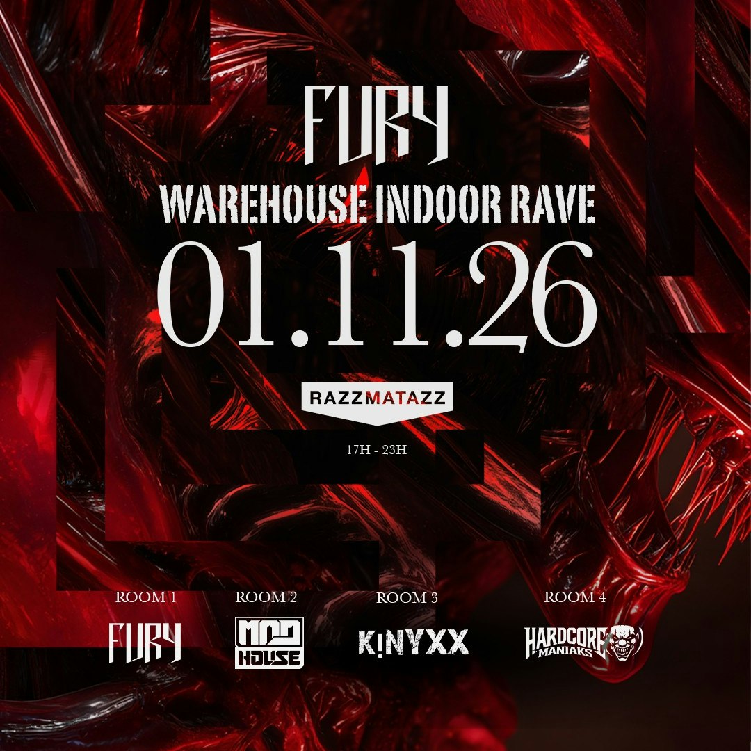 FURY at RAZZMATAZZ with Madhouse / KINYXX / HcM