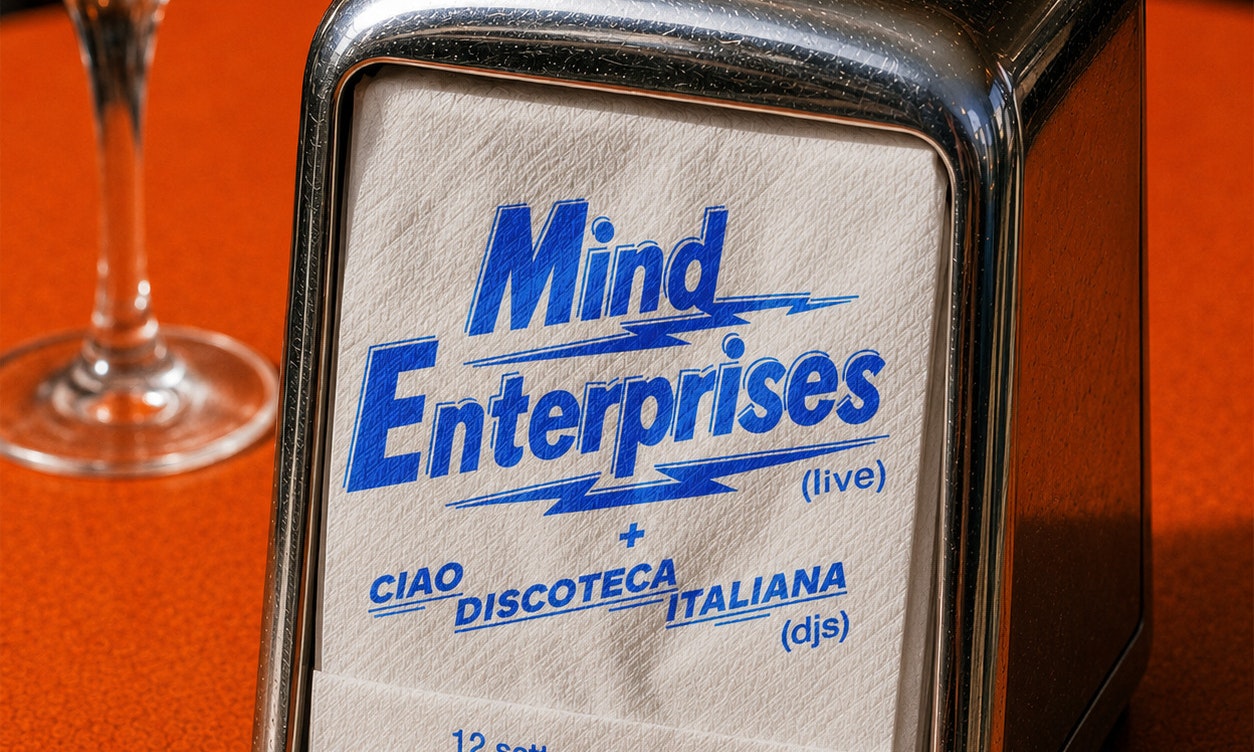 Lattexplus Festival 2026 – Mind Enterprises (live), Ciao. Discoteca Italiana