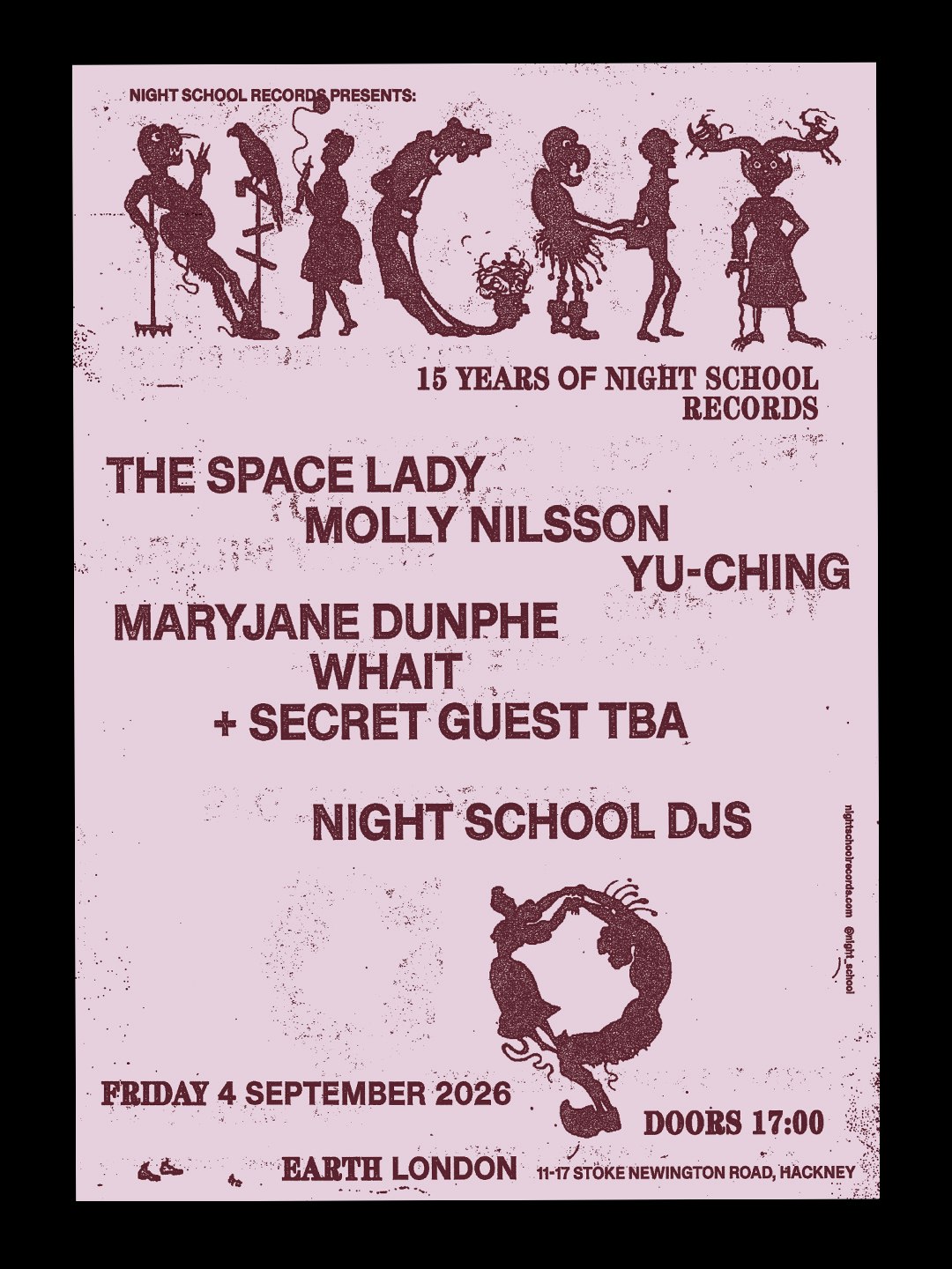 NIGHT – 15 Years of Night School Records