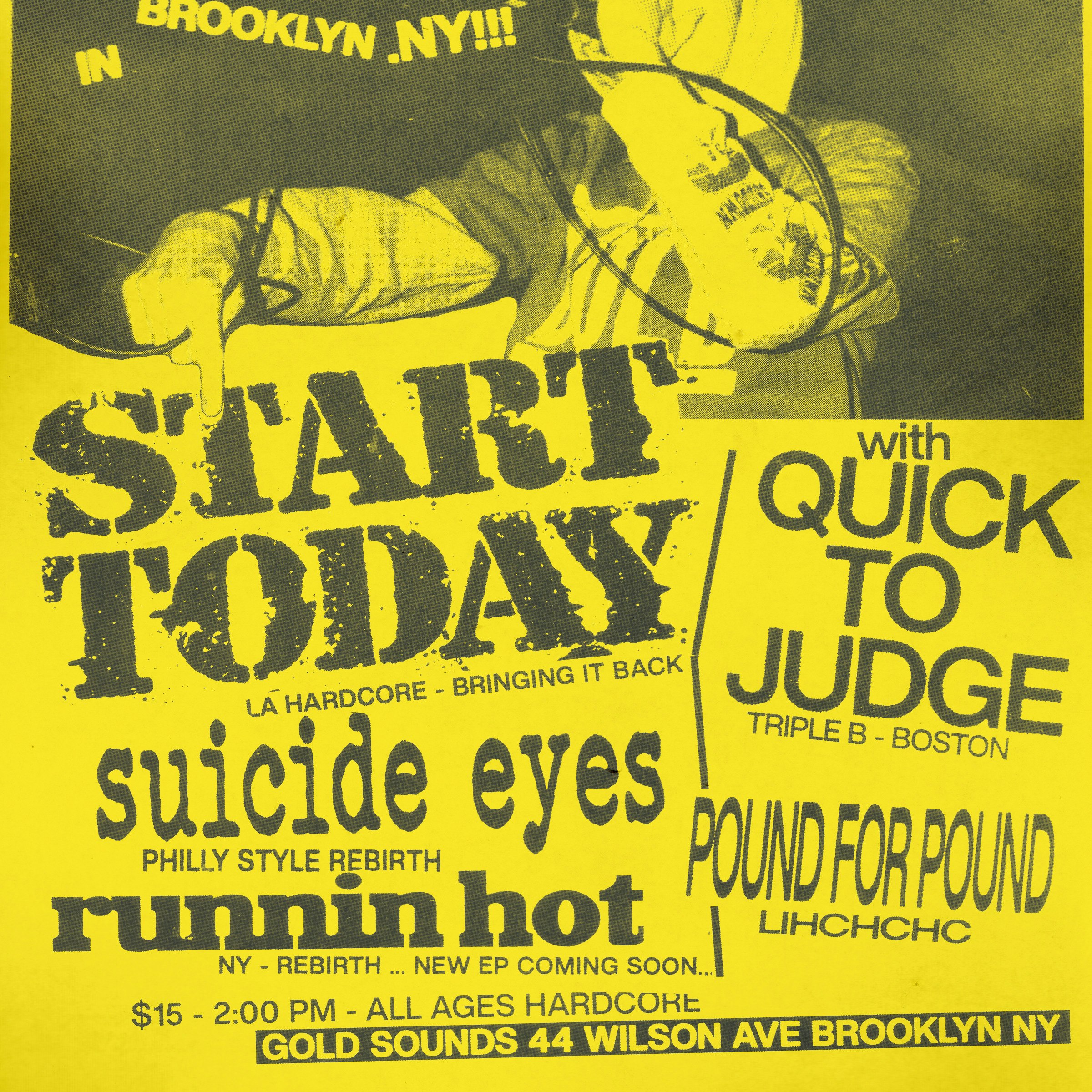Start Today, Suicide Eyes, Quick To Judge + more