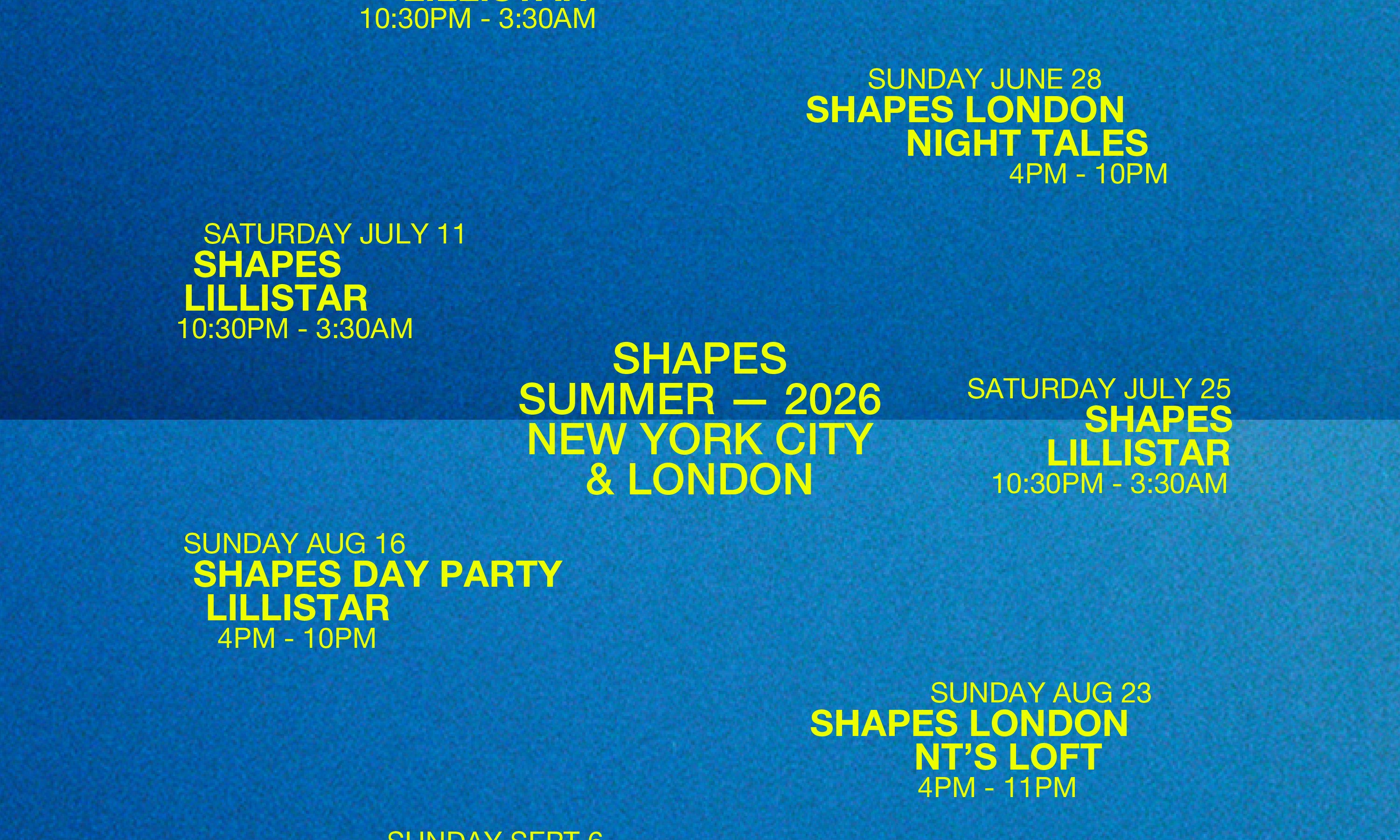Shapes Day Party