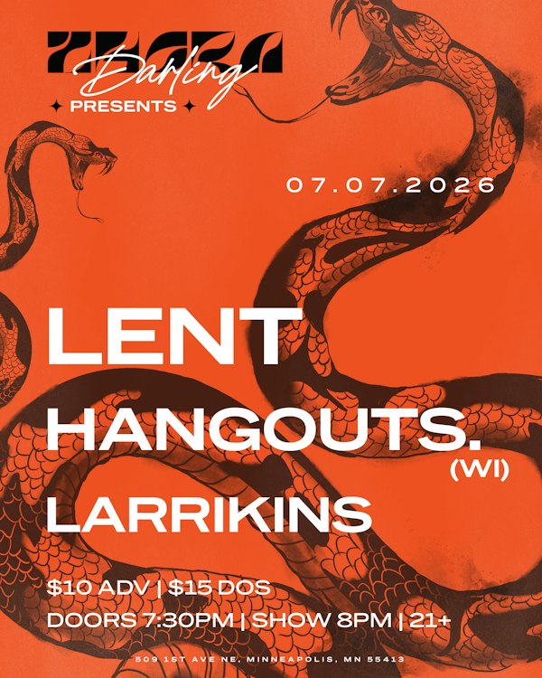 Lent, hangouts. (WI), & Larrikins