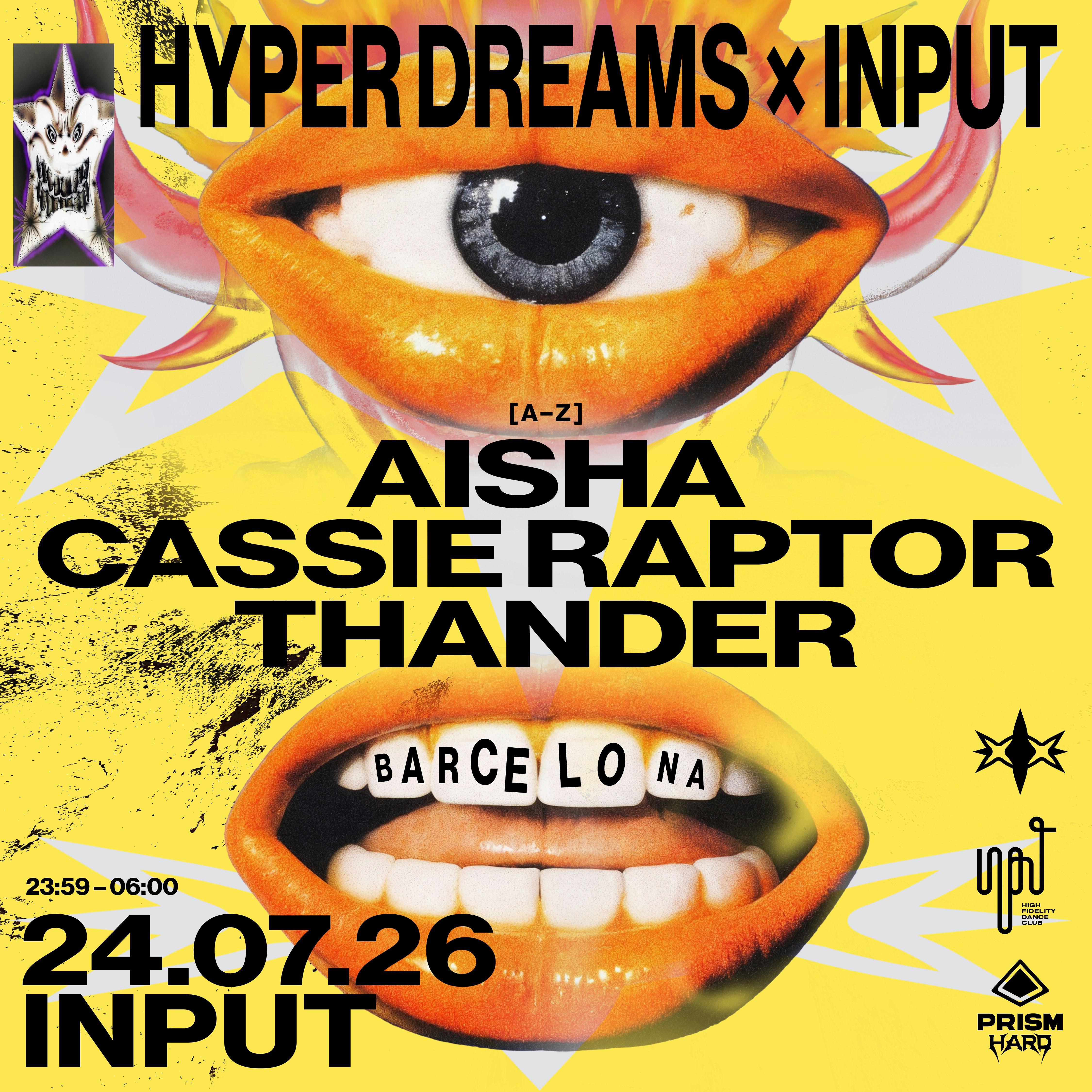 Hyperdreams: Cassie Raptor, Thander, Aisha					