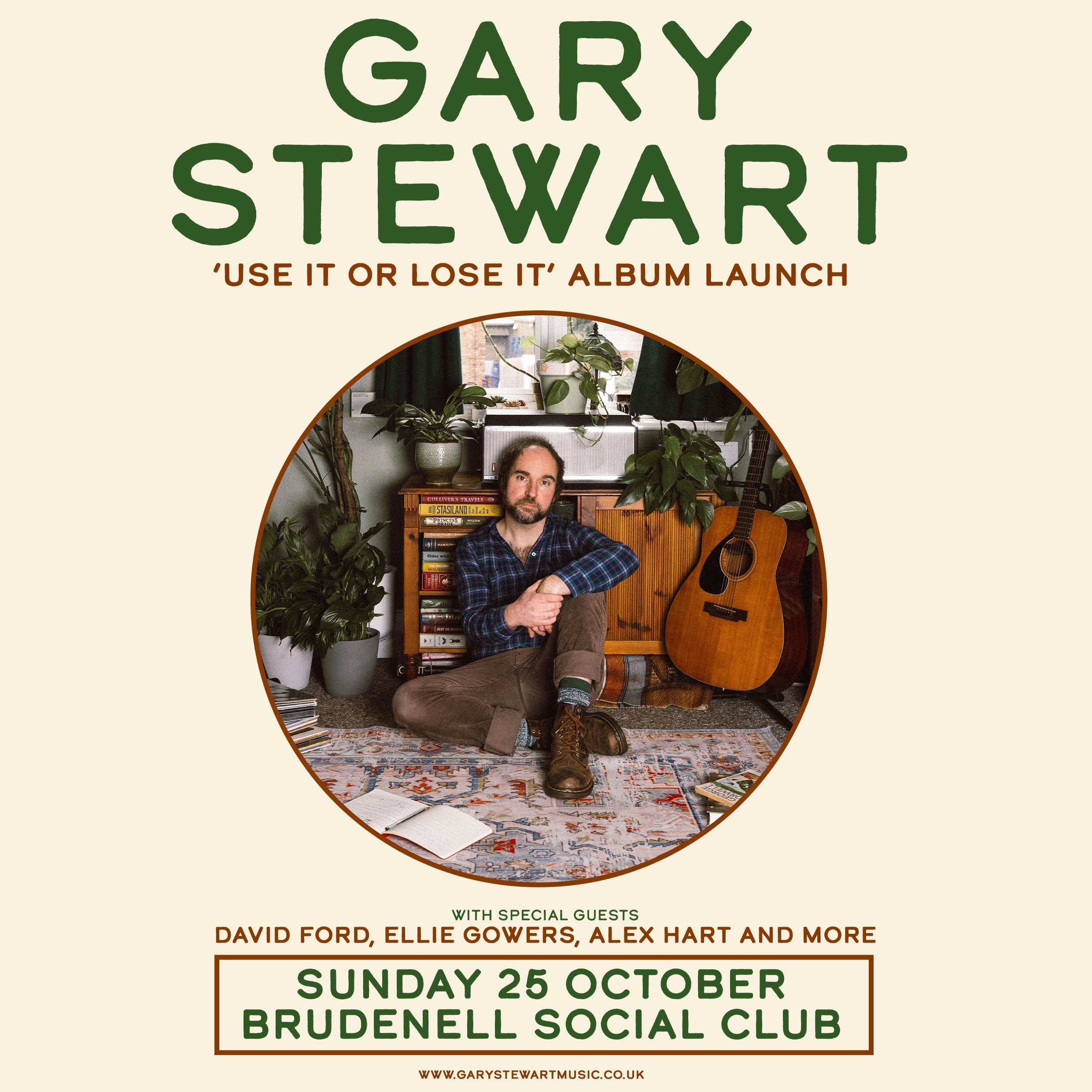 Gary Stewart at Brudenell Social Club, Leeds