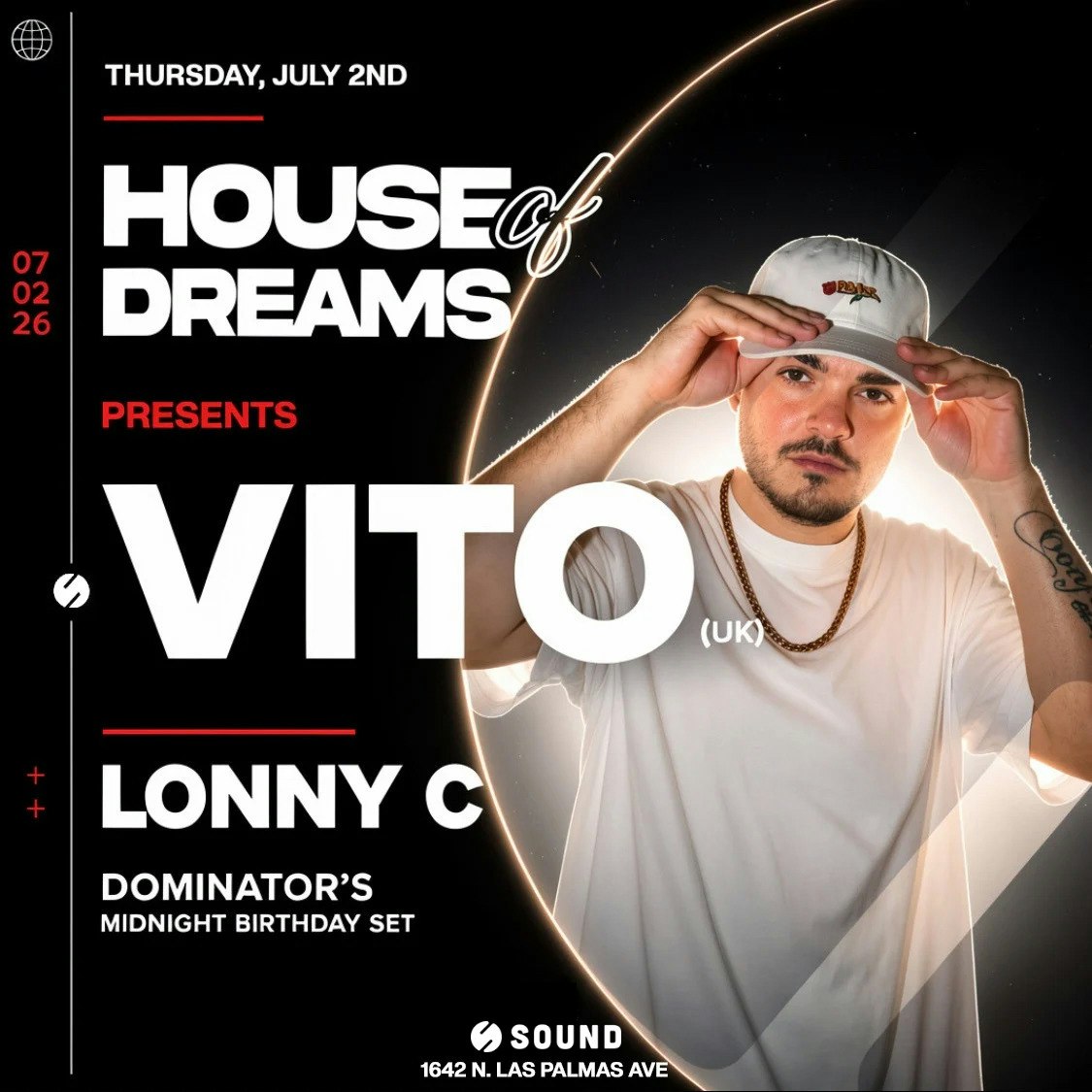 Vito (House of Dreams) flyer