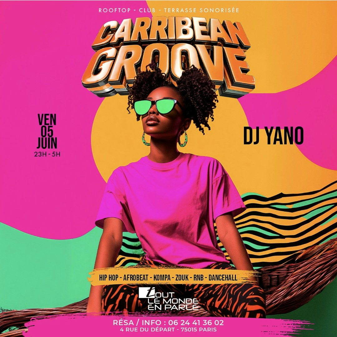 Caribbean groove sur les toits paris club rooftop