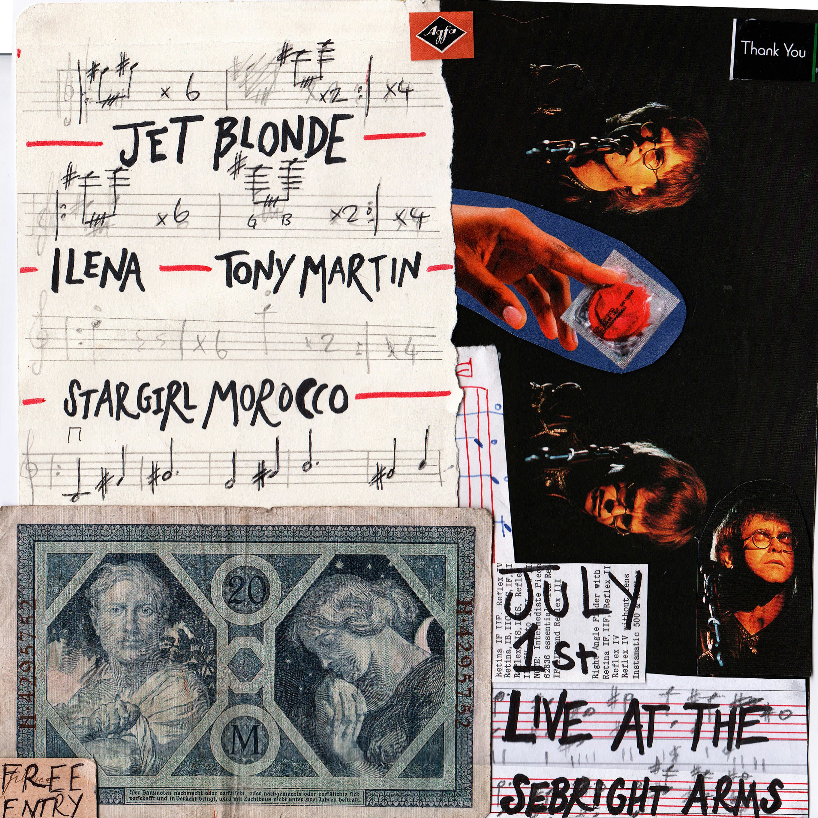 Jet Blonde + Tony Martin + stargirlmorocco + Ilena