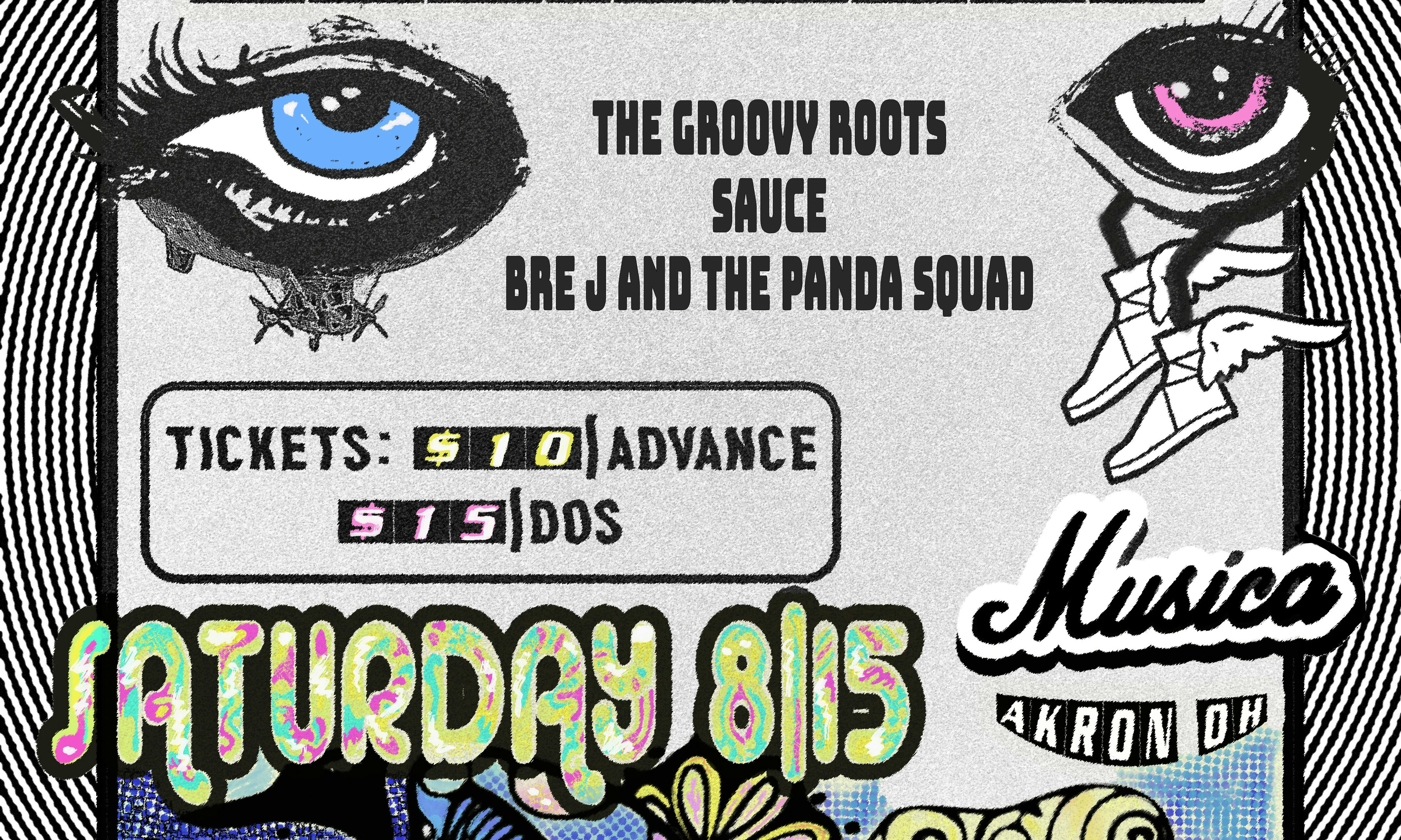 PorchRokr After Party with Big Blitz, The Groovy Roots, Sauce, Bre J and the Panda Squad