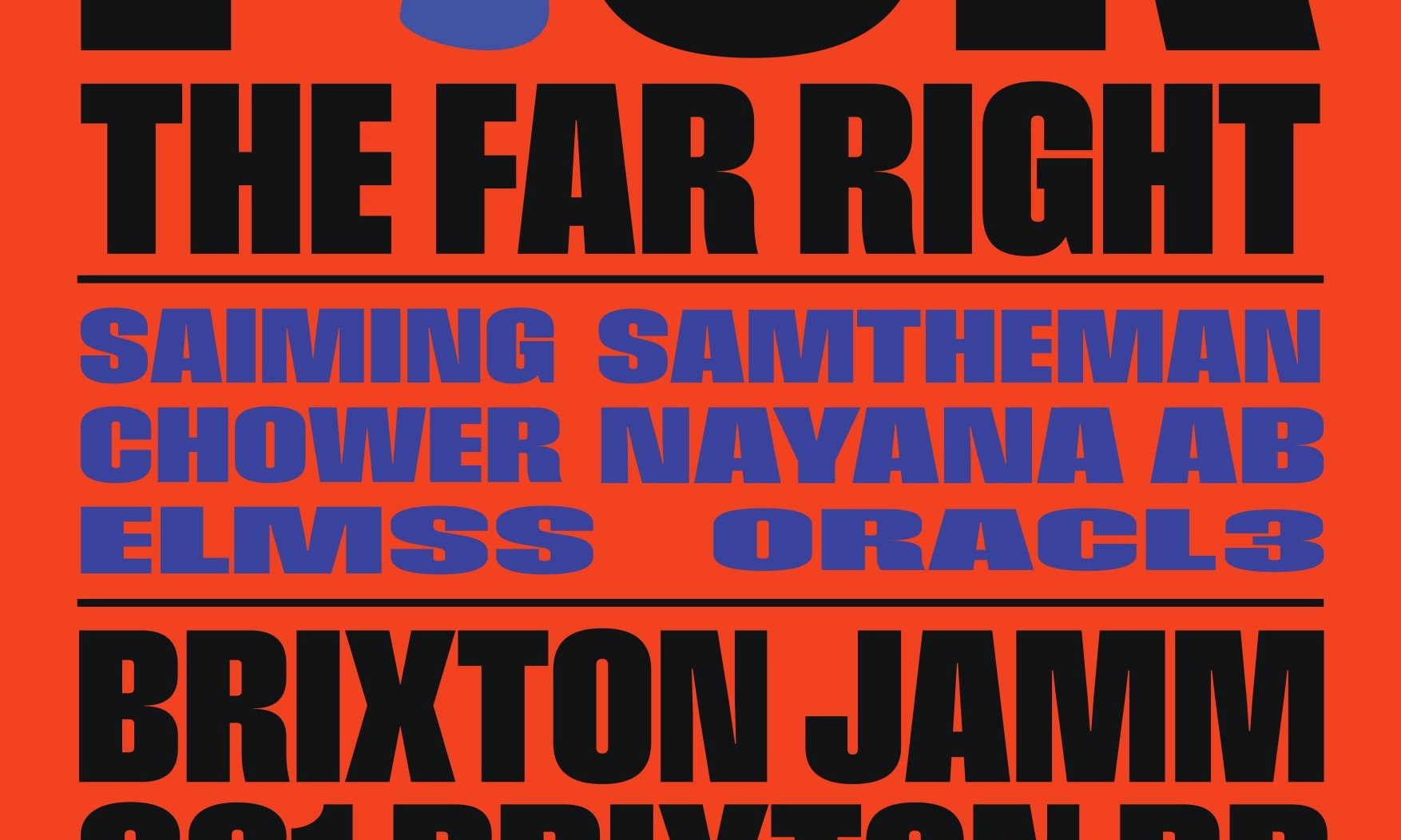 Love Music Hate Racism with Saiming & More