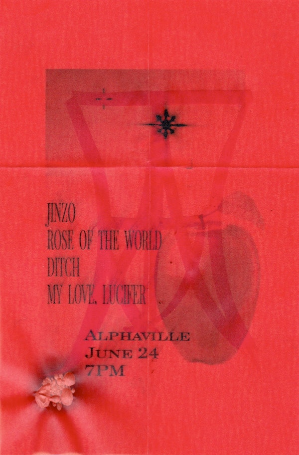 Jinzo, Rose of the World, Ditch, My Love, Lucifer