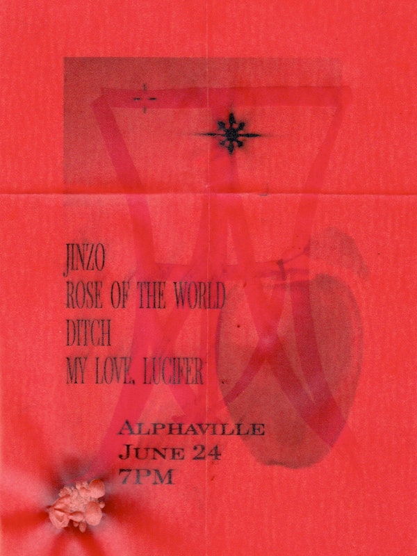 Jinzo, Rose of the World, Ditch, My Love, Lucifer