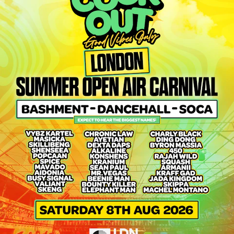 Cookout - Open-Air Summer Festival - Ldn East - London