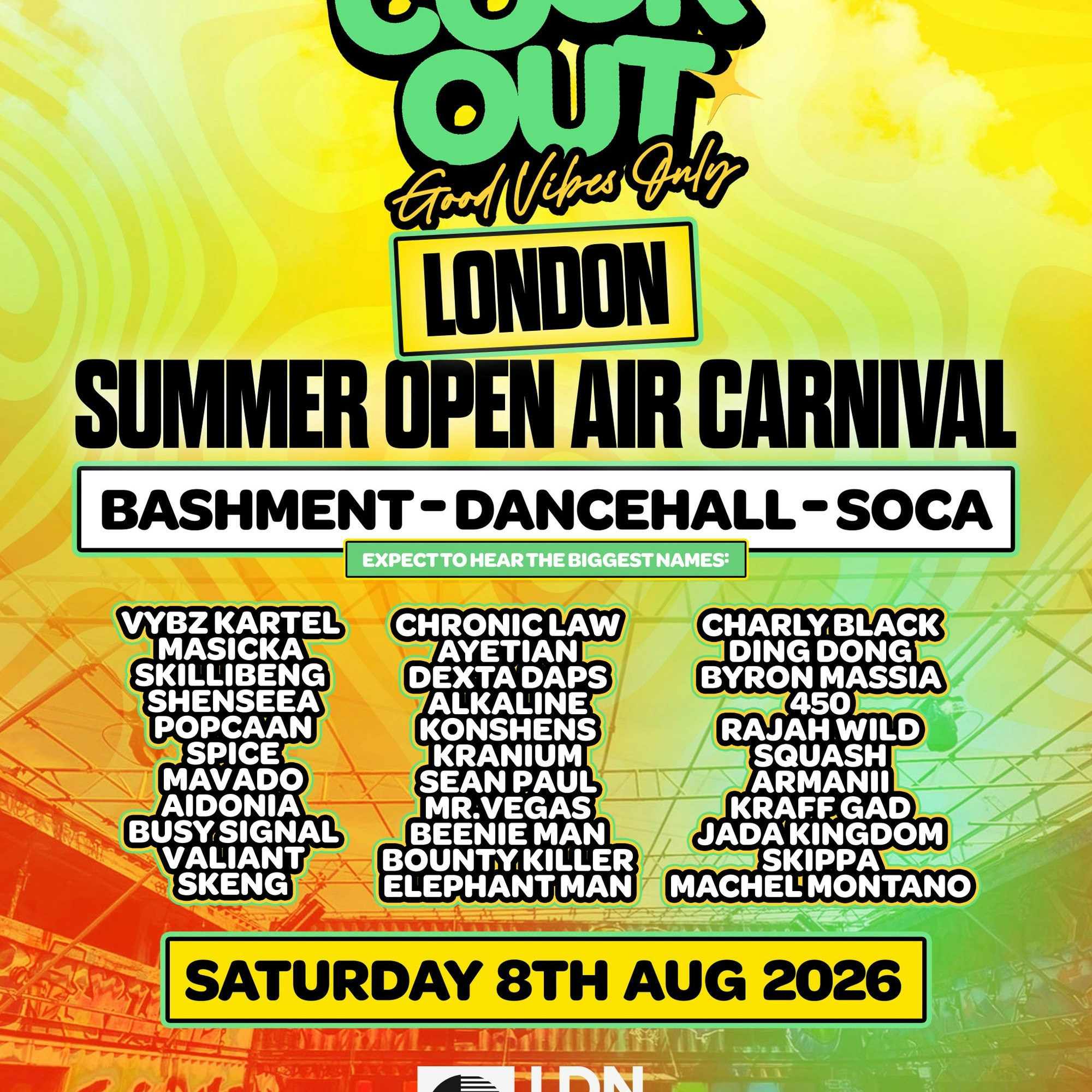 Cookout - Open-Air Summer Festival - Ldn East - London