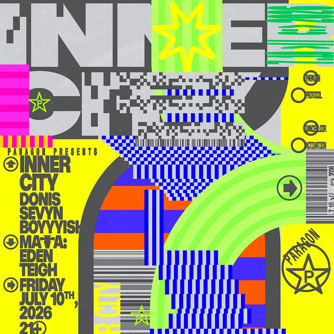 Inner City, Donis, Sevyn, boyyyish + MAታA