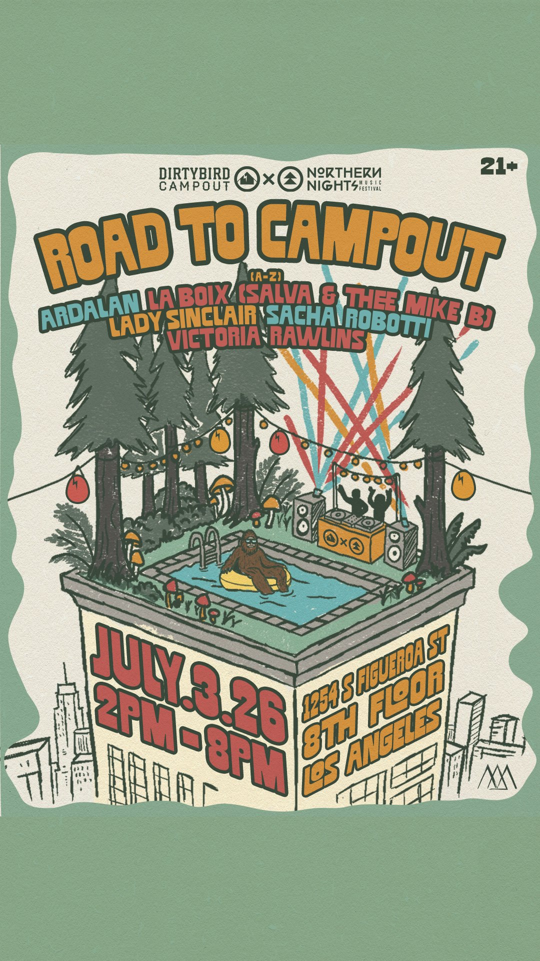 Float: Road To Campout ft. Sacha Robotti & Ardalan flyer