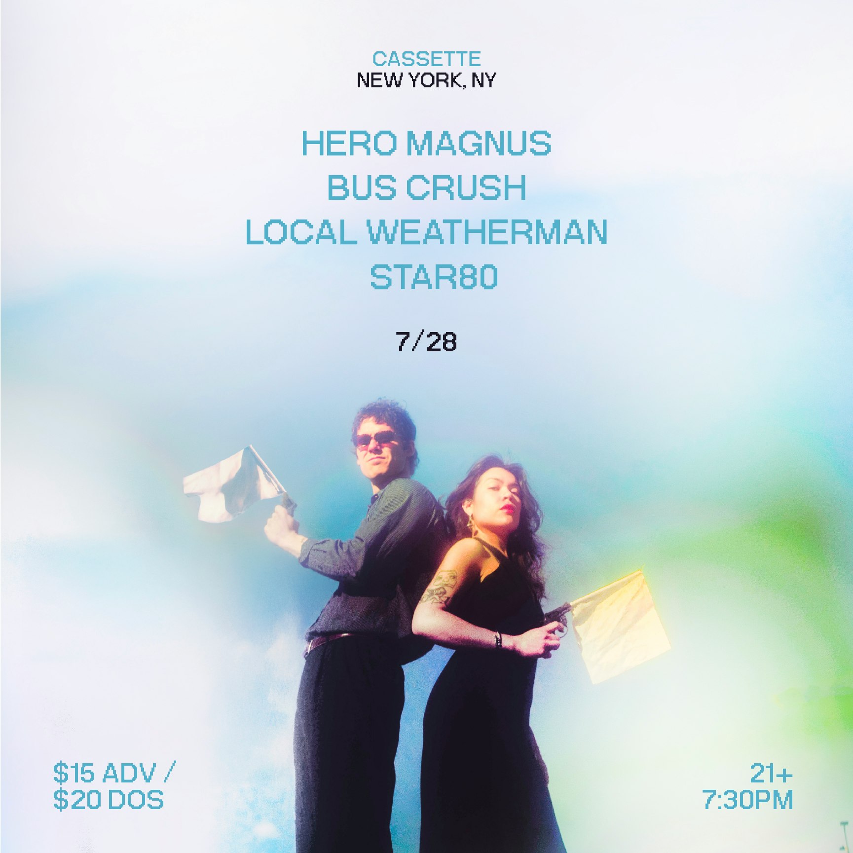 HERO MAGNUS, BUS CRUSH, LOCAL WEATHERMAN, STAR 80 - Cassette
