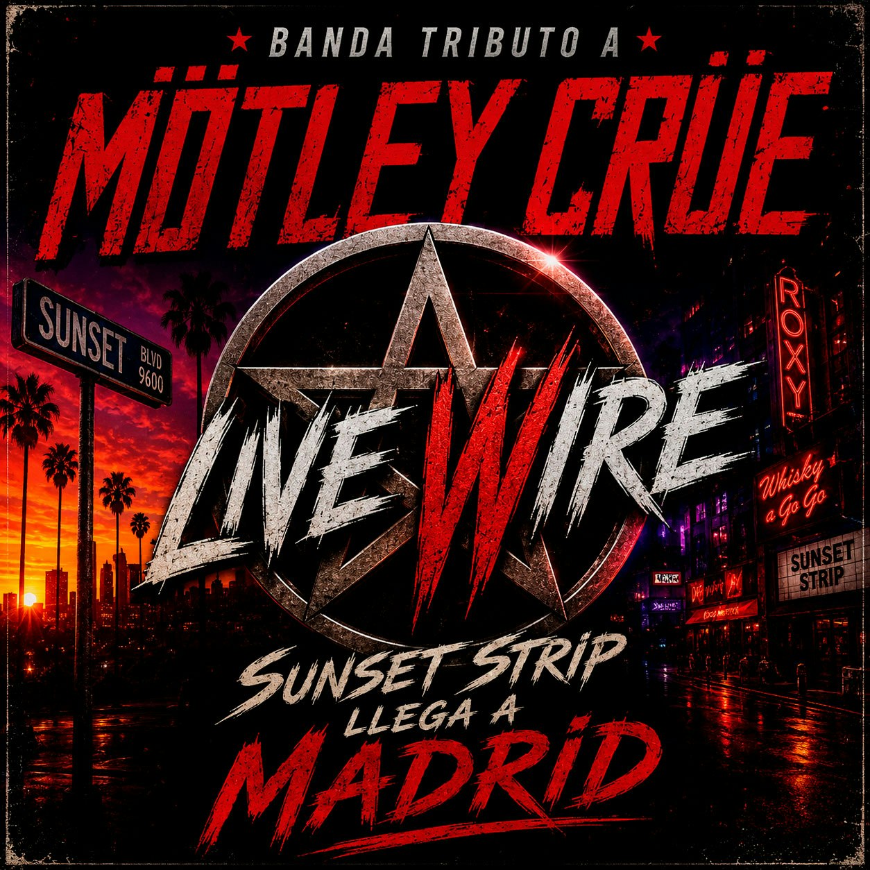 Live Wire. Tributo a Motley Crüe