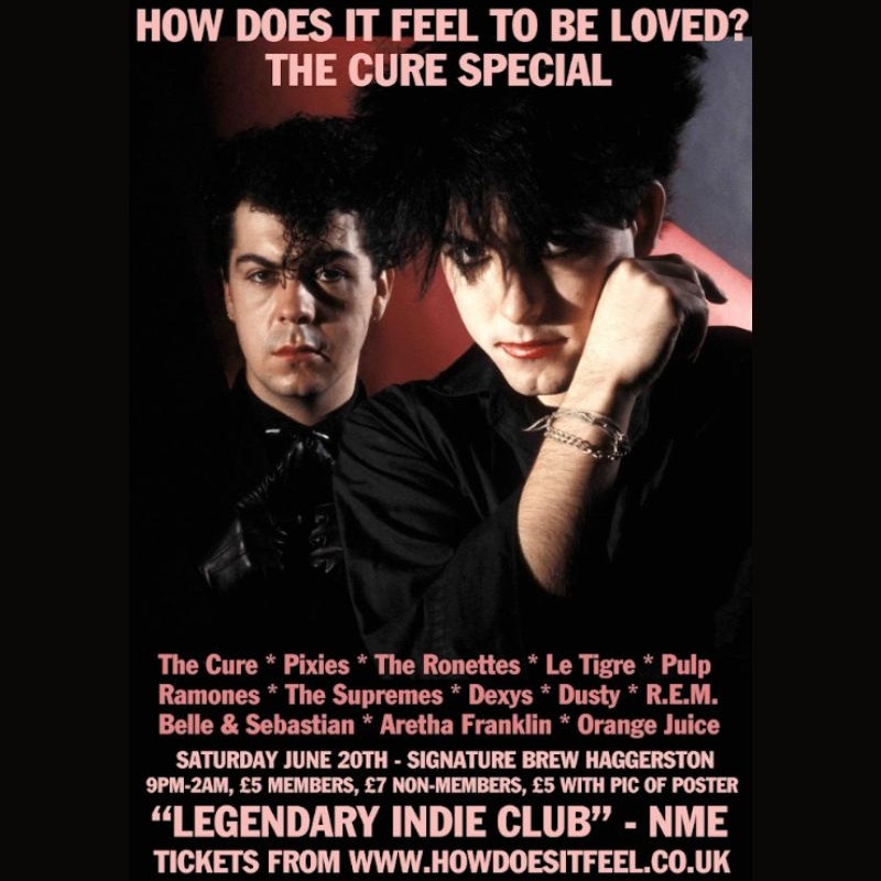 The Cure Special at How Does It Feel To Be Loved?