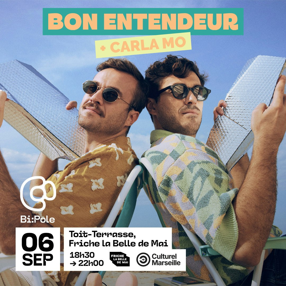 Bon Entendeur (Dj Set) + Carla Mo @ Toit-Terrasse, Marseille