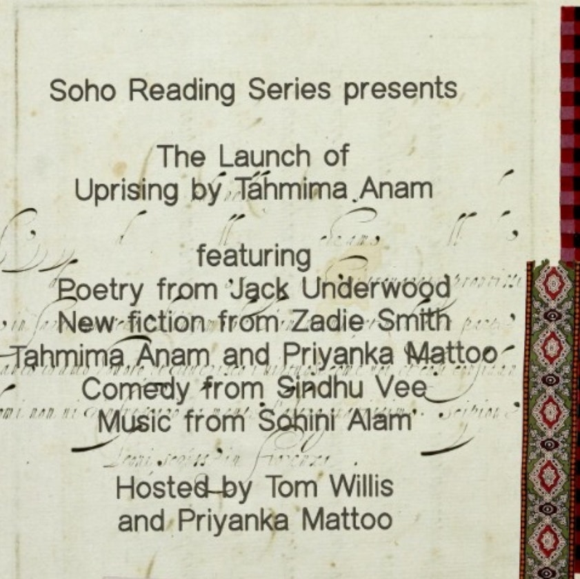 The Launch of Uprising by Tahmima Anam