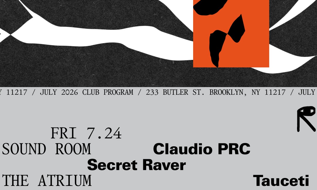Claudio PRC, Secret Raver / Tauceti, JUDY / Aaron Paar