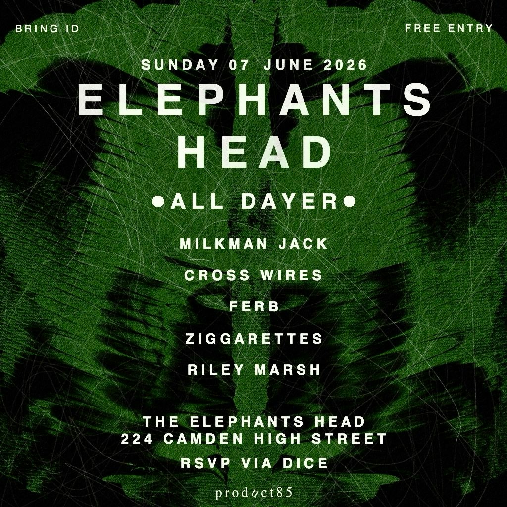 the Elephants Head all dayer -- FREE ENTRY